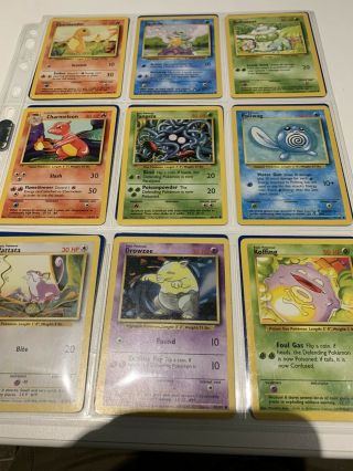 Pokemon Cards Bundle 27 Cards Starter Charmander,  Bulbasaur Squirtle And Pikachu