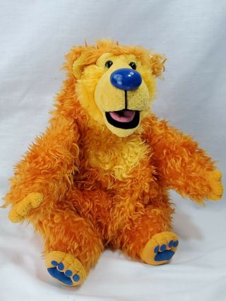 Vtg Mattel 1998 Disney Bear In The Big Blue House Plush Stuffed Animal 11 " (b)
