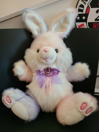Dandee Bunny Rabbit Plush Hoppy Hopster Easter Floppy Soft Nwt 24 "