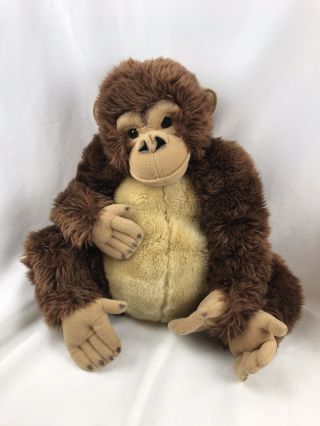 Fao Schwarz Gorilla Plush Stuffed Animal Chimp Ape Large Monkey Big Toys R Us