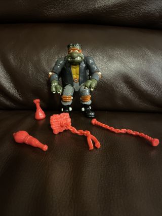 Tmnt 1993 Mike As Frankenstein 100 Complete (red Accessories Variant)