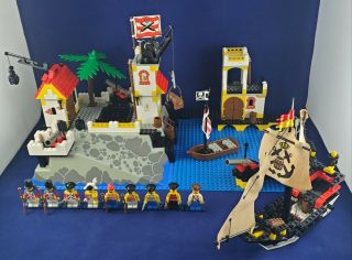 Lego Pirates Imperial Trading Post 6277 - Complete W/box & Instructions