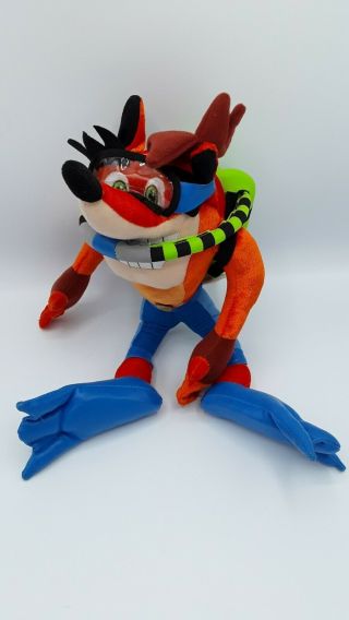 Scuba Diving Crash Bandicoot Plush /stuffed Toy Universal Studios