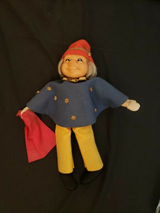 Vintage Steiff Doll - Sandy Sandman Doll - Germany - Elf / Gnome - 1960 