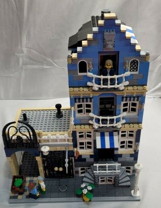 Lego Market Street 10190; 100 Complete W Minifigures,  No Books