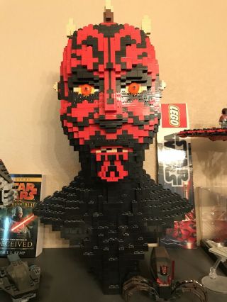 Lego Star Wars 10018 Ultimate Collector Series Darth Maul Bust No Instructions