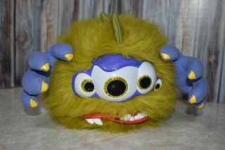 Horri - Ballz Gooba Plush Talking Shaking Toy Horriballz 7 " Fuzzy Green Monster