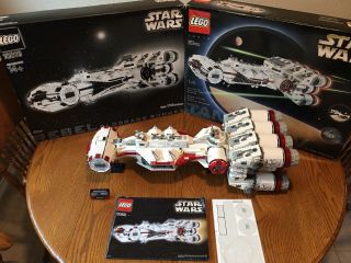Complete Lego Star Wars Ucs 10019 Rebel Blockade Runner (tantive Iv)