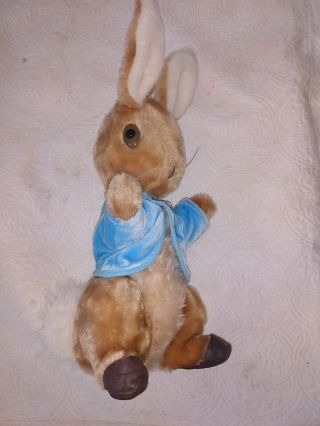 Vintage Eden Toys Peter Rabbit Beatrix Potter Bunny Plush Stuffed Animal
