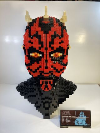 Lego Star Wars Ucs 10018 Darth Maul Bust.