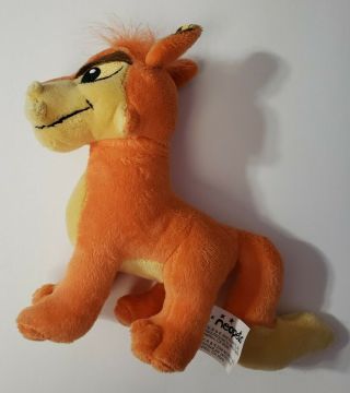 Neopets Limited Edition 2008 Series 6 Orange Lupe 6 " Plush Animal No Tags