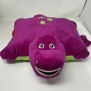 Barney Pillow Pet 15”