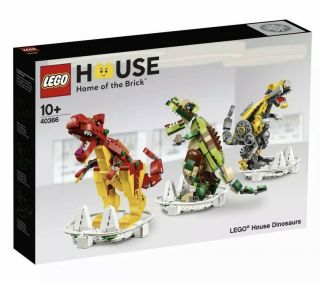 Lego 40366 Lego House Dinosaurs Exclusive Set Billund Denmark
