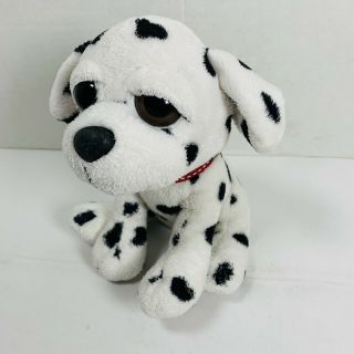 The Petting Zoo Bright Eyes Dalmatian Puppy Dog Stuffed Animal Plush Soft Toy