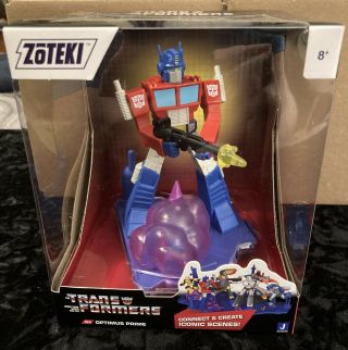 Zoteki Optimus Prime Transformers Connect And Create Iconic Scenes Jazwares