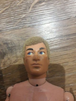 Vintage Action Man - 1973 /77 - Flocked Hair With clothes eagle eyes great cond 2