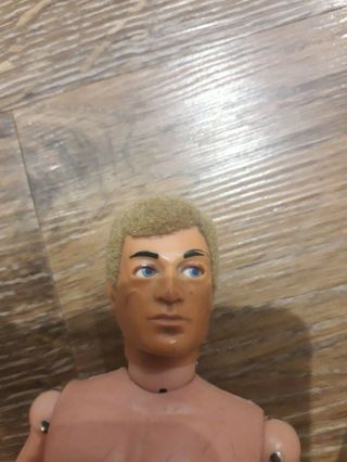Vintage Action Man - 1973 /77 - Flocked Hair With clothes eagle eyes great cond 3