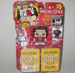 Fgteev Micro Stax Shawn Mystery Figure 3 Pack Season Three 3