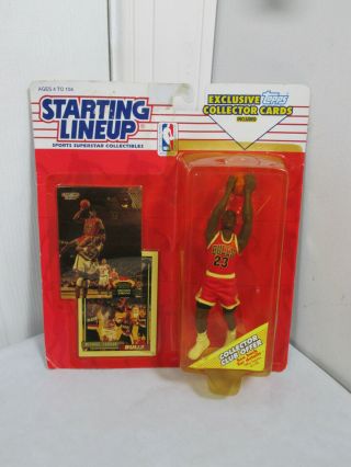 1993 Michael Jordan Action Figure Kenner Starting Lineup Chicago Bulls
