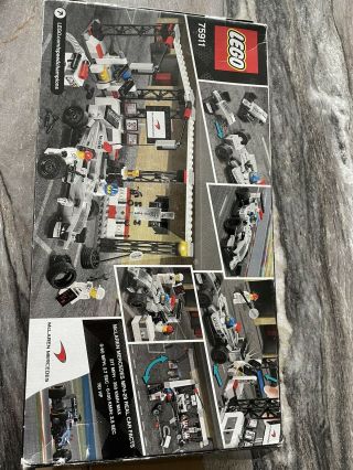 Lego Speed Champions 75911 McLaren Mercedes Pit Stop 100 Complete 2