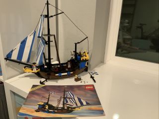 Lego Pirates Caribbean Clipper Near Complete W Instructions (6274)