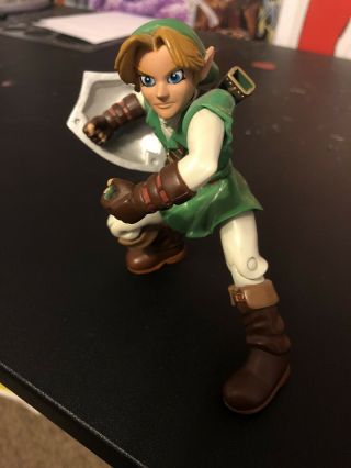 Zelda Link Figure Nintendo Power Joyride Studios 2003 (unboxed,  No Sword)