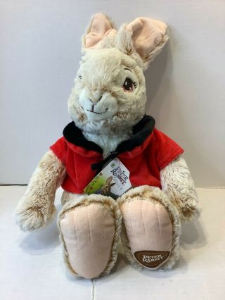 Dan Dee Peter Rabbit Flopsy Bunny Plush Stuffed Toy 16 " 2019 W/ Tags Red Shirt