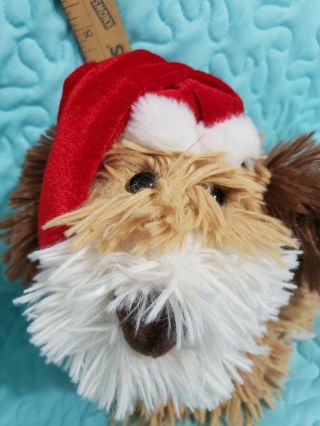 Dan Dee Dancing Shaggy Christmas Dog Musical Plush Just Look At That Face