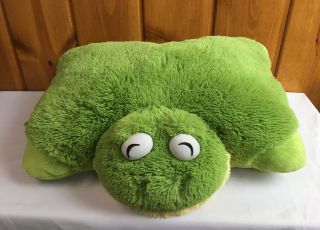 Pillow Pets Friendly Plush Frog Large Soft Toy 21x17x5 " Stuffed Animal