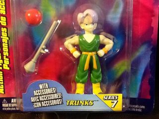 Irwin Dragon Ball Z Trunks Action Figure Series 7 1999