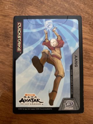 Upper Deck Avatar The Last Airbender Master Of Elements Aang Rare Chamber Card