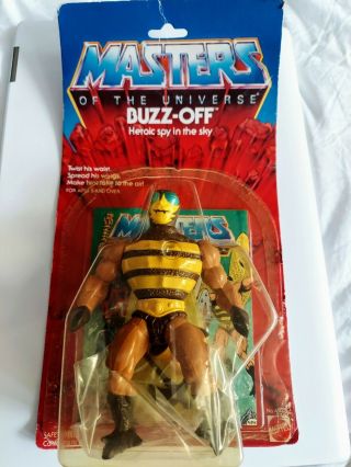 Vintage Mattel Buzz Off He - Man Action Figure Masters Of The Universe 1983 Motu