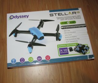 Odyssey Stellar Nx Drone Bundle With Mini Drone And Vr Headset Ody - 2017bf2
