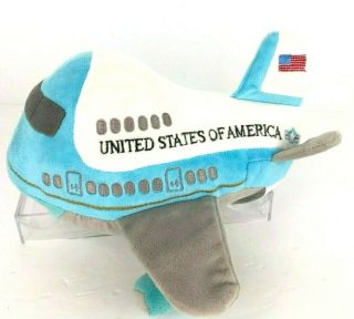 Presidential Seal Air Force One Plane Plush Toy Take Off Sound Flag Stuffed