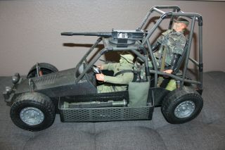 Gi Joe 21st Century Ultimate Soldier 1/6 Dune Buggy Sand Car W/ Two 12 " Figure