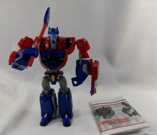 Transformers Animated Optimus Prime Cybertron Mode Complete Deluxe Class