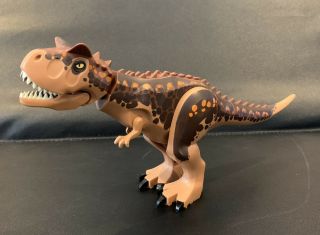 Authentic Lego Jurassic World Gyrosphere Escape Carnotaurus Dinosaur Figure
