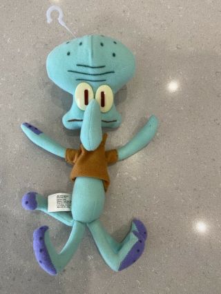 Vintage Spongebob Square Pants Sidekick Squidward 12 " W/o Tags