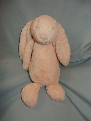 Jellycat Pink Floppy Bunny Rabbit Large 15 " White Cottontail
