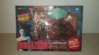 Biohazard 3 Resident Evil Real Shock Figure Jill Valentine As Dino Crisis Regina