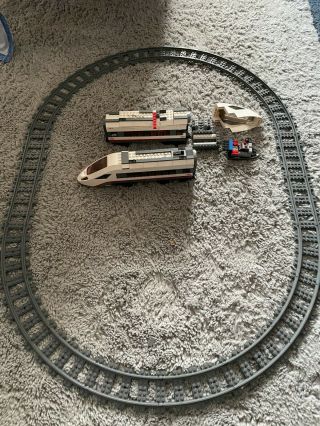 Lego 60051 High - Speed Passenger Train,  Complete Track And Parts