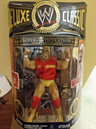 Wwe Hulk Hogan Deluxe Classic Superstars Jakks Pacific Figure 2006