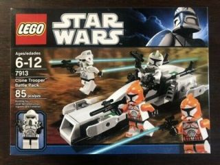 Lego 7913 Star Wars Clone Trooper Battle Pack Retired Set