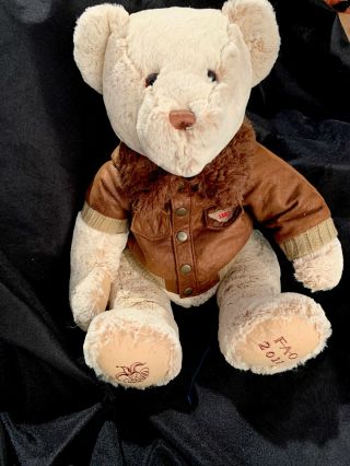 Fao Schwarz Bear 1862 Jacket Brown Plush Bear Toy Animal 14th Toys R Us 2011 A1