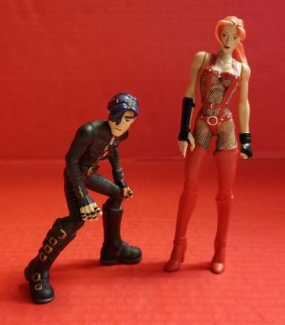 1999 Humberto Ramos Figures Alex And Scarlet X Red Hood Crimson Collectibles