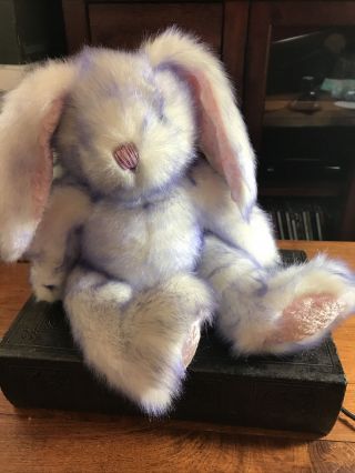Dan Dee Purple Bunny Rabbit 12” Plush 2