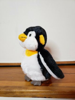Ganz Webkinz Penguin Plush Black White Bird Stuffed Animal Toy