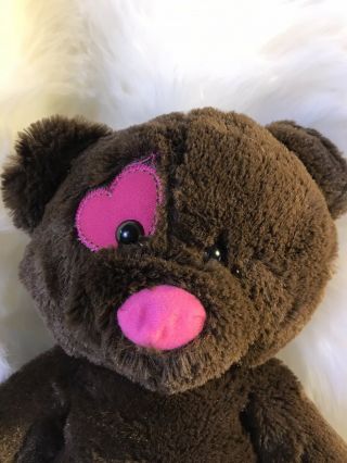 Dan Dee Collectors Choice Chocolate Scented Teddy Bear Plush Gift Stuffed 14” 2