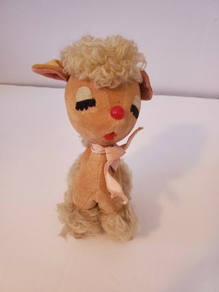 Vintage Dakin Dream Pets Stuffed Animal Toy White Lucy Lamb