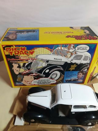 Dick Tracy Police Squad Car 1990 Playmates Still.  Pre - Owned